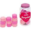 NICE SRL Beauty Routine Set 10 Spugnette Trucco e Skincare per Bambina con Barattolo