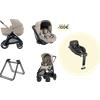 Inglesina Promozione System Quattro Inglesina Aptica con Darwin Recline Evo 2026 + Base girevole Darwin 360° Vicuna Beige