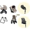 Inglesina Promozione System Quattro Inglesina Aptica con Darwin Recline Evo 2026 + Base girevole Darwin 360° e Darwin Next Stage Vicuna Beige