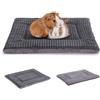 BVAGSS Cuscino per Cane Reversibile, Ultra Morbido Materassino Lavabile, Ortopedico Letto per cani Cuscino Cane Memory Foam Suave y Cálido XH079 (54x33x4cm,Light Grey)