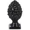 Henriette PIGNA in Ceramica con Base Dimensione Piccola Nera