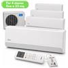 Midea Breezeless E Quadri Split 10,6 kW per 4 stanze fino a 23 mq