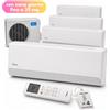 Midea Breezeless E Quadri Split 10,6 kW con zona giorno fino a 35 mq