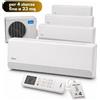 Midea Breezeless E Quadri Split 10,6 kW per 4 stanze fino a 23 mq