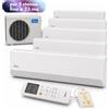Midea Breezeless E Penta Split 12,3 kW per 5 stanze fino a 23 mq