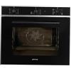 Smeg SF64M3TB - Forno elettrico, 70 litri, classe A, nero, ventilato