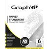 GRAPH'IT GRAPH IT Carta Transfer Nera A3 - Pochette 6 Fogli Non Grassi, Non S Mp06