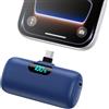 QODJN Mini Power Bank USB C 5000mAh, 15W PD Ricarica Rapida Powerbank Ultra Compatto Caricabatterie Portatile Batteria Esterna con LED Display per iPhone 17/16/15, Samsung Galaxy, Note, Huawei ecc