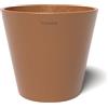 POTS&MORE Vaso per piante Conico 20 (diametro 20 cm, forma rotonda, colore terracotta, altezza 18 cm, vaso in plastica, per piante da appartamento) VP012003