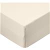 Amazon Basics Lenzuolo con Angoli Singolo in Microfibra con altezza da 30cm, 90 x 190 cm, Beige
