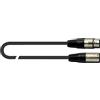 QUIK LOK - MX/775-9 CAVO XLR MASCHIO/XLR FEMMINA, Cavo Microfonico Serie STRIX, Lunghezza 9 mt, Colore Nero