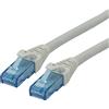 ROLINE Cavo patch UTP cat. 6a, livello componente, 7,5 m, LSOH, grigio (21.15.2706)