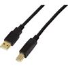 LogiLink Cavo LogiLink USB 2.0 da USB A/M a USB B/M amplificatore nero 20 m