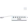 Nilox NX7HUB30 Hub di interfaccia USB 3.2 Gen 1 (3.1 Gen 1) Type-A 5000 Mbit/s Grigio