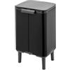 Brabantia BO Mülleimer HI 7 l Matt Black