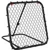 vidaXL Calcio Rebounder Regolabile Nero 84x73x60-80 cm Acciaio