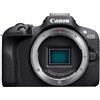 Canon EOS R100 fotocamera mirrorless solo corpo nero fotocamera compatta e le...