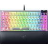 Razer Blackwidow V4 75% Phantom White - Tastiera Meccanica Da Gioco Hot-Swap - I
