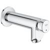 Grohe 36266000 Euroeco Cosmo T Rubinetto per Lavabo con Autochiusura a Tempo, Installazione a Parete, Cromo