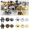 REJOECE 64 Pezzi Bottoni Magnetici per Borse,14mm/18mm Bottoni Calamita, Bottoni Magnetici Chiusure, Snap Magnetico, Bottoni Mgnetici Metallico per Borsa, Cucito, Artigianato, Abiti in Pelle