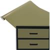 DecoMeister Pellicola Adesiva Tinta Unita per Mobili 67,5x200 cm - Carta Adesiva in PVC Lavabile per Rinnovare Porte, Tavoli e Scaffali - Pellicola Decorativa Pratica e Resistente - Verde Oliva