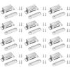 Bbtcxjs 12 PZ Chiusure magnetiche, Magneti per porte resistenti, Magneti per porte per ante di armadio, Chiusura magnetica per porta dell'armadio, Magneti per ante di armadio per cassetti, porta balcone