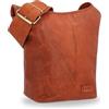Gusti Leder Borsa A Tracolla Da Donna Josephine - Borsa Shopper In Pelle Marrone Grande - Borsa Da Donna In Vera Pelle Cognac Media Realizzata A Mano Di Alta Qualità