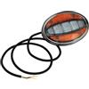 UNITRAILER FRISTOM Faro Anteriore LED Trattore 12/36V IP69 per Massima Sicurezza nei Campi, Fanale Universale FT-356 a 2 Funzioni con Luce di Posizione e Indicatore di Direzione, Cavo 1 m