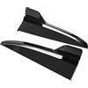 AOWINHIT Splitter Coda Diffusore Labbro Paraurti Posteriore per Classe C W205 C43 AMG-Line 2015-2021, Bellissimo Design Migliore stabilità di Guida per Auto Universali, Materiale ABS (Nero brillante)