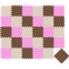 LittleTom 27 Pezzi Tappetino Puzzle per Bambini - 30x30 Tappeto Neonato Tatami da Gioco Schiuma EVA