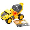 Theo Klein 2427 Volvo Power Camion del Cemento, Betoniera in Scala 1-24, con cisterna Rotante, Dimensioni- 23 cm x 11 cm x 14,5 cm, Giocattolo per Bambini a Partire da 3 Anni