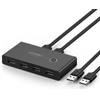 UGREEN Box Condivisione 2 PC in 4 periferiche USB 2.0 - 30767