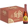 Leffe Rouge Birra Bottiglia Pacco da 24x33cl