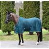Rhinegold Equestrian Rhinegold - Lenzuolo felpato 6/6, colore: foresta