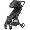Ergobaby Metro+ Passeggino reclinabile per bambini reclinabile compatibile con seggiolino auto piccolo leggero compatto nero
