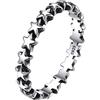 ChicSilver Anello Donna con Stella d'Argento 925, Anello Nuziale Vintage Misura 9.25/12/14.5/17/19.75/22.25/25/27.5, Vintage Argento/Argento Gioiello Regalo per Compleanno Natale