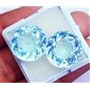 harshj_0 Babbo Natale Maria Blu Acquamarina Taglio Rotondo 22 KT + Certificato Loose