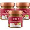 Generico 3X Euro Company 100% Crema Mix di Frutta Secca Mandorle, Nocciole e Arachidi 175g