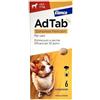 AdTab Compresse Masticabili per Cani >5,5-11 kg - 6 Compresse