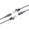 1aTTack.de Cavo adattatore da USB-C a LAN da 1,5 m, confezione da 2, trasferimento dati da 1 Gbit, cavo da USB-C 3.1 a RJ45 Ethernet Cat6, compatibile con smartphone, laptop e MacBook.