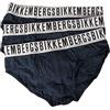 Dirk Bikkembergs Slip Uomo Bikkembergs Confezione 3 Pezzi Mutande Elastico a Vista Cotone Elasticizzato Underwear Articolo BKK1USP01TR TRIPACK, Navy, XL - EU XL - US L - FR 5