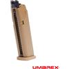 UMAREX Caricatore a Gas da 22 BBs per Glock 19X G19 - Desert Tan - VFC Umarex Glock