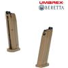 UMAREX Caricatore a Co2 per Beretta M9A3 Scarrellante - 6 mm - FDE - Umarex (UM-2.6357.1)