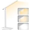 Diboniur Lampada da Scrivania LED Senza Fili 1800 mAh, Bianco