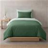 Sono a casa, Set Copripiumino Singolo in Microfibra, Verde Bottiglia | 1 Lenzuolo a Sacco Double 150x200 cm e 1 Federa Double 50x80 cm 100% Morbida e Resistente Microfibra di Alta Qualità