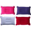 LifeChic Cuscino da Viaggio Gonfiabile 38x24cm, Mix 4 Colori - Comfort e Sostegno per Collo, Perfetto per Viaggi e Relax, Aereo, Auto, Treno e Ufficio, Facile da Gonfiare, 4 Pezzi