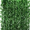 Tbestmax Confezione da 48 piante di edera artificiali, foglie di vite verdi, ghirlanda da appendere verde, fiori finti per casa, cucina, giardino, ufficio, decorazione da parete per matrimoni