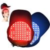 Xzmzbxzb Cappello Ricrescita Capelli, 630Nm 650Nm 470Nm Luce Rossa E Blu, 4 Modalità, Massaggio A Vibrazione, 70 Led, Per Promuovere La Ricrescita Rapida Dei Capelli, Cuffia Per La Cura Di Uomini E Donne