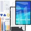 HLYGZX Schermo LCD di ricambio per Lenovo Tab M11 TB330FU (nero, 11 pollici)