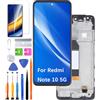 HLYGZX Display originale di ricambio per Xiaomi Redmi Note 10 5G / Note 10T 5G LCD schermo, per Xiaomi Poco M3 Pro 5G Display Touch Digitizer Assembly Kit di riparazione (nero con cornice)